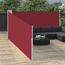 Seitenmarkise Ausziehbar Rot