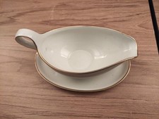 Eschenbach Bavaria elfenbein Goldrand Sauciere 