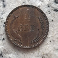 Dänemark 1 Ore 1904 Christian