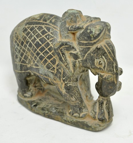 Antik grün marmor elefant - antik,