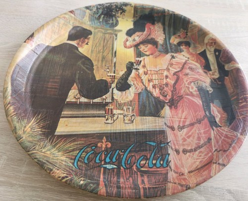 Bambustablett von coca cola - coca,