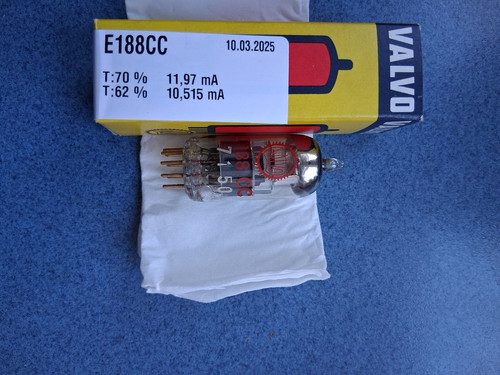 Valvo röhre e188cc rote - valvo, e188cc,