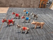 6 x Playmobil Esel Sattel