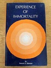 Experience of Immortality. English rendering of Jnaneshwar... Ramesh S. Balsekar