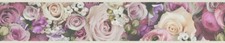 Selbstklebende Bordüre Landhaus Blumen (3,39 EUR/m)