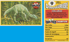 Sammelkarte Dinosaurier Dino Tausch Nr. 9 Coelurus