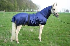 Hafer24 Fliegendecke Ekzemerdecke Weidedecke Sommerdecke Reude Royal 145 cm blau