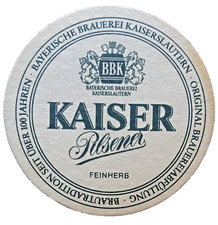 ALTER BIERDECKEL Bayerische Brauerei Kaiserslautern BBK 1853 gegründet Bierfilze