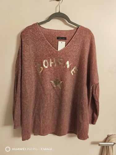 Made italy pullover mit - made, in