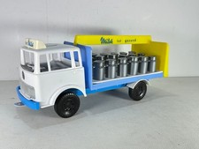 WIKO Trinkt Milch Kunststoff LKW Laster 60er Jahre unbespielt Länge ca 38 cm