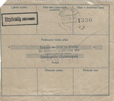 Sudeten Postanweisung