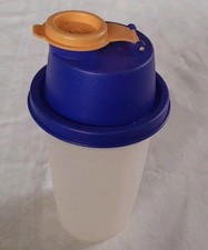 Tupperware Mix-Fix Mini 250 ml blau Schüttelbecher Messbecher Tupper Becher
