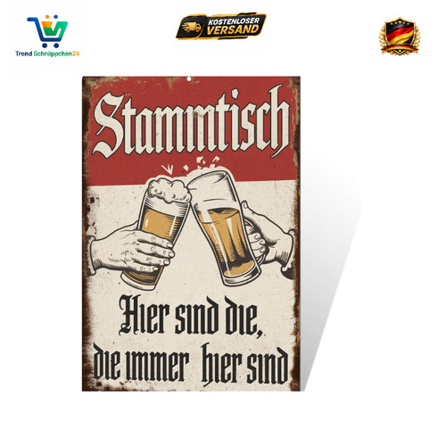 Putuo decor stammtisch schild - putuo,
