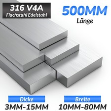 Flachstahl Edelstahl A4 V4A