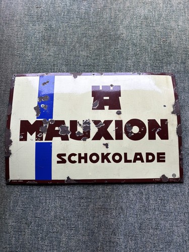 Emailleschild mauxion - emailleschild,