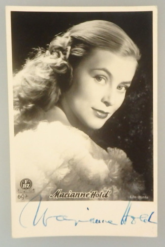 Autogramm deutsche film und - film-,