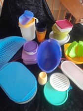 Konvolut Tupperware*Milch/Saftkanne Aufbewahrungsbehälter *u.m.*gebraucht *Pak.2