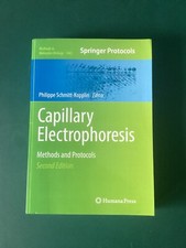 Capillary Electrophoresis Methods and Protocols , Schmitt-Kopplin , 2nd Ed. , TB