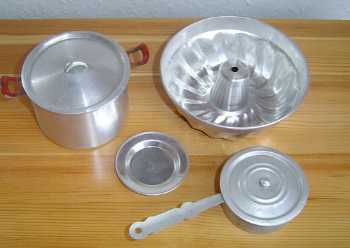 Konvolut aluminiumtöpfe - konvolut,