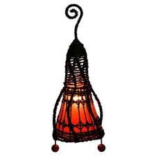 Bali Lampe 40 cm  , Narayana Lampe, Tischlampe, Asia Lampe, Stimmungs Lampe