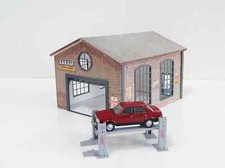 Auto Garagenbau Diorama