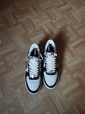 A Bathing Ape Bapesta Schuhe In Schwarz Größe 44 US 10 Ohne Karton