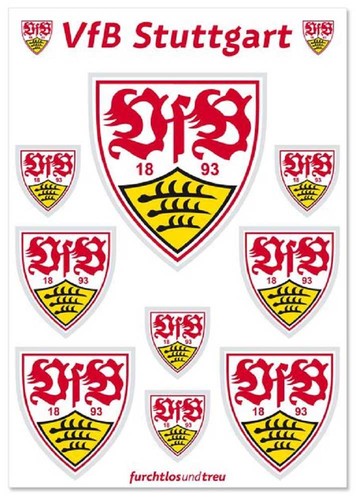 Vfb stuttgart aufklebebogen - vfb,