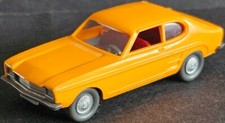 Wiking, Koch 202/2B Ford Capri, orangegelb, dunkles Lenkrad, sehr guter Zustand