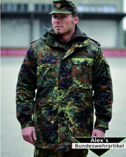 original Bundeswehr Parka Flecktarn BW Feldjacke Jacke Feldparka Armee gebr 