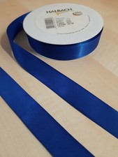 49 Meter / 25mm, Geschenkband Blau, Schleifenband, Taftband, Dekoband Basteln