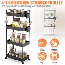 4 Ebenen Aufbewahrungswagen