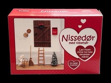 Original Dänische Wichteltür Aus Holz Weihnachten Deko