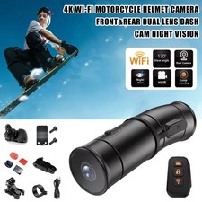 Helm Dashcam WiFi Motorrad - Dual Fischauge Kamera System Nachtsicht