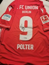Originales Spielertrikot, Sebastian Polter, 1.FC Union Berlin, signiert