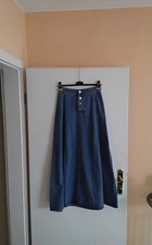 Langer Damen Jeansrock Gr.XS Farbe Blau .Neu