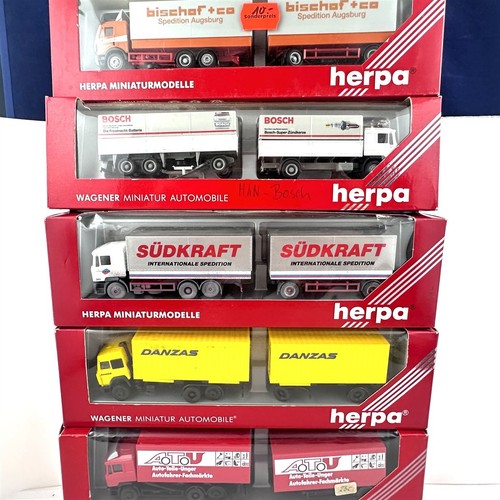 Herpa lkw kofferhängerzug man - kofferhängerzug,