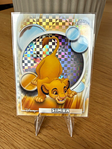 Topps chrome disney könig der - disney,