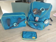 DERDIEDAS Schulranzen ERGOFLEX für Jungen mit Sporttasche und Federmäppchen