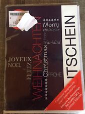 °° GUTSCHEIN WEIHNACHTEN °° KARTE  °° + 2 Geschenkanhänger °° OVP °°