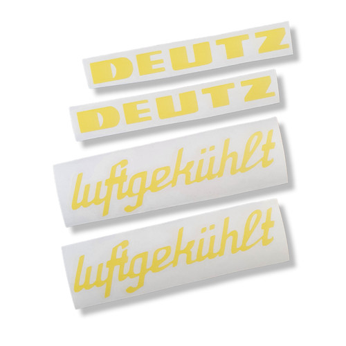 Aufkleber set deutz - aufkleber,