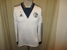 FC Schalke 04 Adidas Langarm Spieler Trikot 2013/14 "ohne Sponsor" Gr.6 (M)