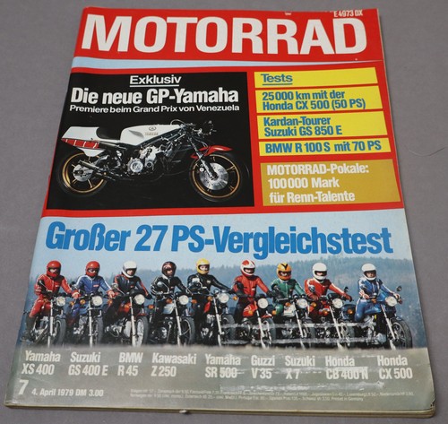 Das motorrad 1979 bmw - motorrad, 100