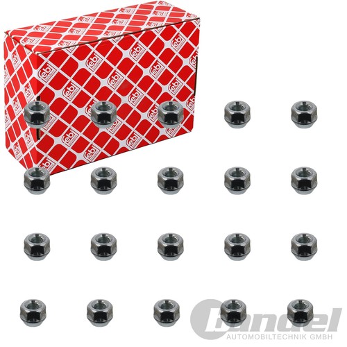 20x febi radmuttern satz m12 - satz,