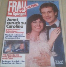 FRAU IM SPIEGEL 3/1983 - Paola und Kurt Felix, René Kollo, Farrah Fawcett