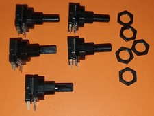 5x Poti 22 kOhm linear mit Schalter 250VAC / 4A Potentiometer