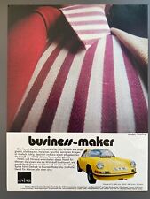 NINO Hemd Porsche 911 S Oldtimer Original 1972 Vintage Advert Werbung Reklame