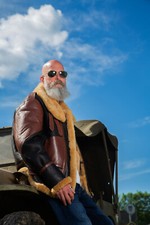 Schaffelljacke MUSEUMS Edition B-3 Fliegerjacke HERREN Lederjacke SCHAFFELL NEU