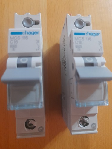 Hager mcs 116 - mcs,