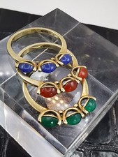 3er Ring 585/14K Gelbgold