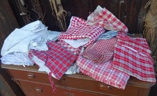 alte Bauernbett Kissenbezüge